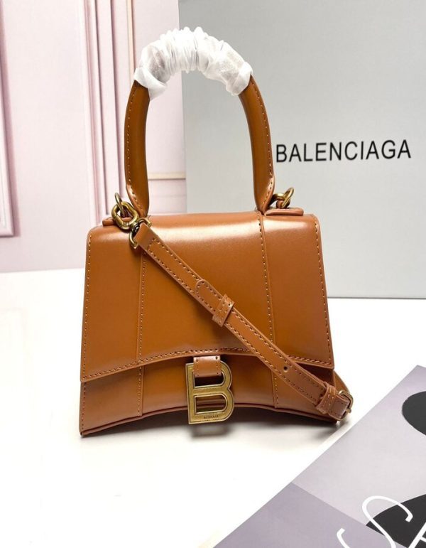 BALENCIAGA Small Hourglass Top-Handle Bag | Chicly Hub