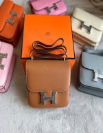 HERMES Epsom Constance Slim Wallet Craie | Chicly Hub