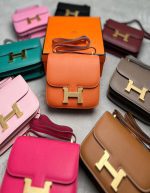 HERMES Epsom Constance Slim Wallet Craie | Chicly Hub