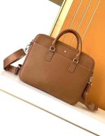 Hermes leather laptop bag for men | Chicly Hub