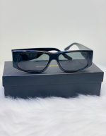 BALENCIAGA LED FRAME SUNGLASSES IN BLACK | Chicly Hub