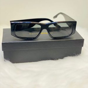 BALENCIAGA LED FRAME SUNGLASSES IN BLACK | Chicly Hub