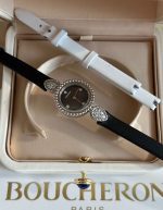 Boucheron18ct rose-gold round dial watch | Chicly Hub