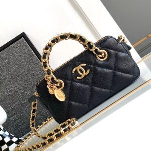 Chanel 23C gold coin small waste bag | Chicly Hub