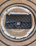 Chanel Black Caviar Quilted Classic Flap | Chicly Hub