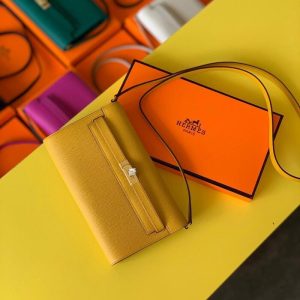 Hermes Kelly Wallet Epsom Leather | Chicly Hub