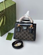 GUCCI DIANA MINI TOTE BAG bamboo handle | Chicly Hub