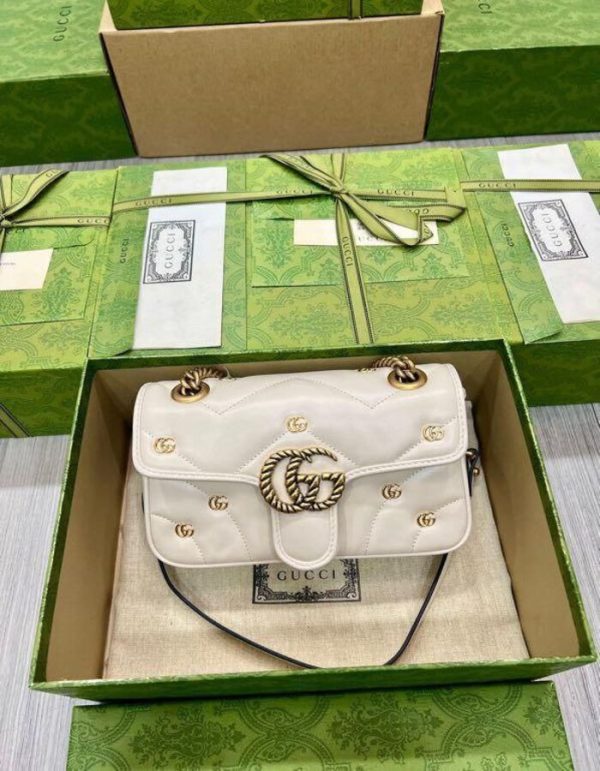 Gucci GG Marmont Mini Shoulder Bag | Chicly Hub