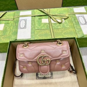 Gucci GG Marmont Mini Shoulder Bag | Chicly Hub