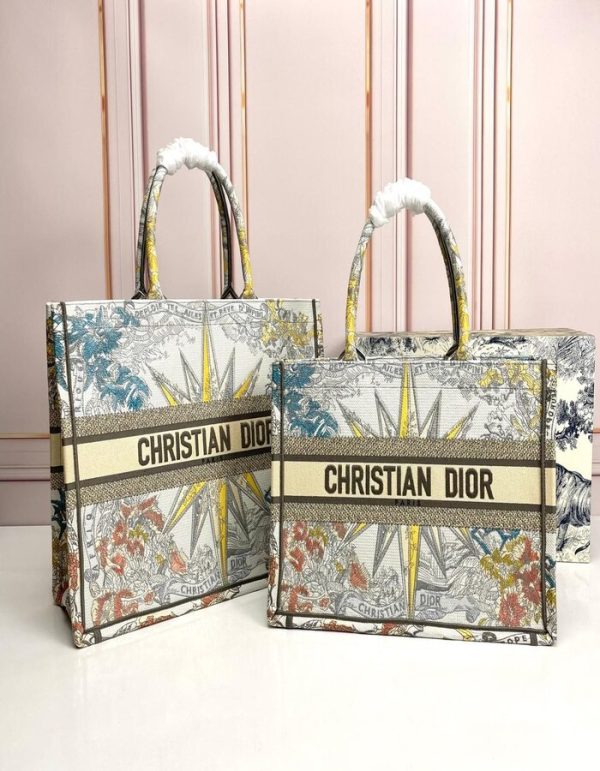 Christian Dior Book Tote Bag | Chicly Hub