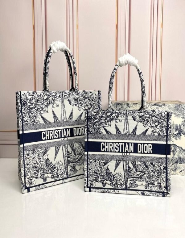 Christian Dior Book Tote Bag | Chicly Hub