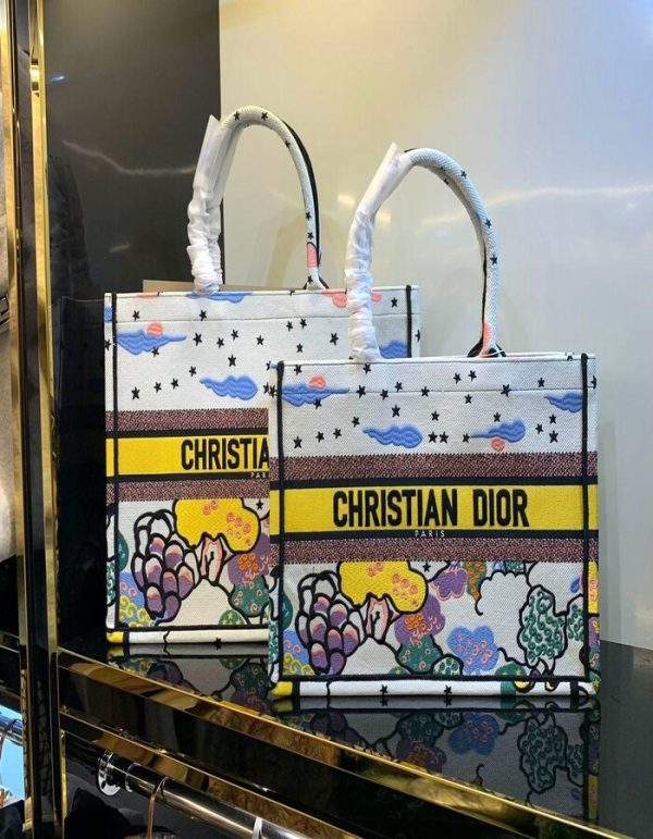 Christian Dior Book Tote Bag | Chicly Hub