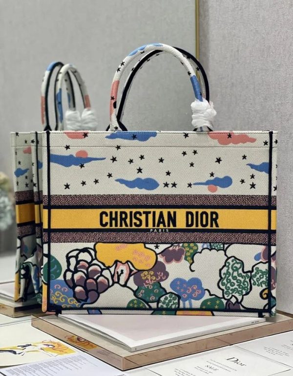 Christian Dior Book Tote Bag | Chicly Hub