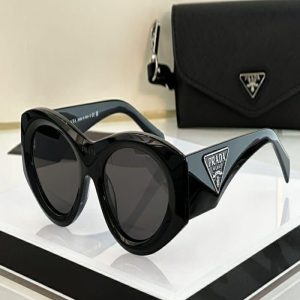 Prada Sunglasses with triangle logo | Chicly Hub