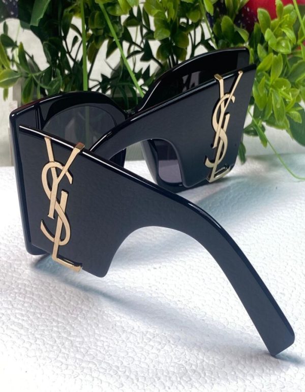 Saint Laurent Full Rim Cat Eye Sunglasses | Chicly Hub