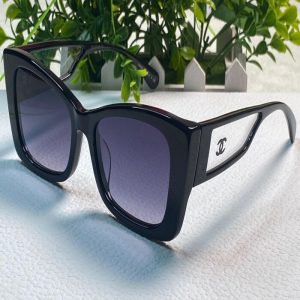 CHANEL BLACK ACETATE GRADIENT | Chicly Hub