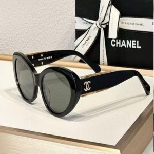 Chanel sunglasses, UV400 Style Oval Brand Name Eileen&Elisa | Chicly Hub