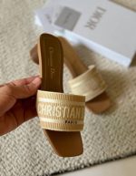 Christian Dior Sandals MULES WITH HEEL | Chicly Hub