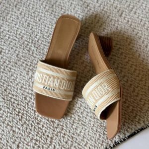 Christian Dior Sandals MULES WITH HEEL | Chicly Hub