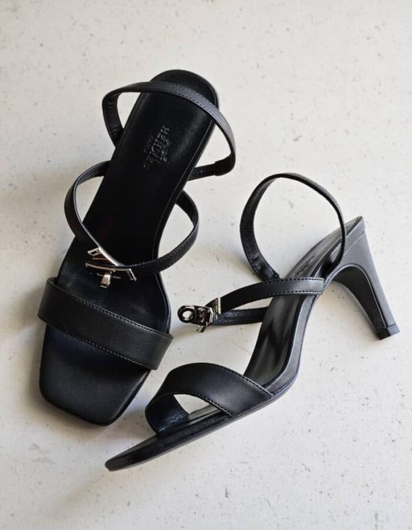 Hermes sandals Glamor made of calf leather | Chicly Hub