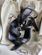 Hermes sandals Glamor made of calf leather | Chicly Hub