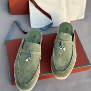 Loro Piana Babouche moccasin Charms Walk | Chicly Hub