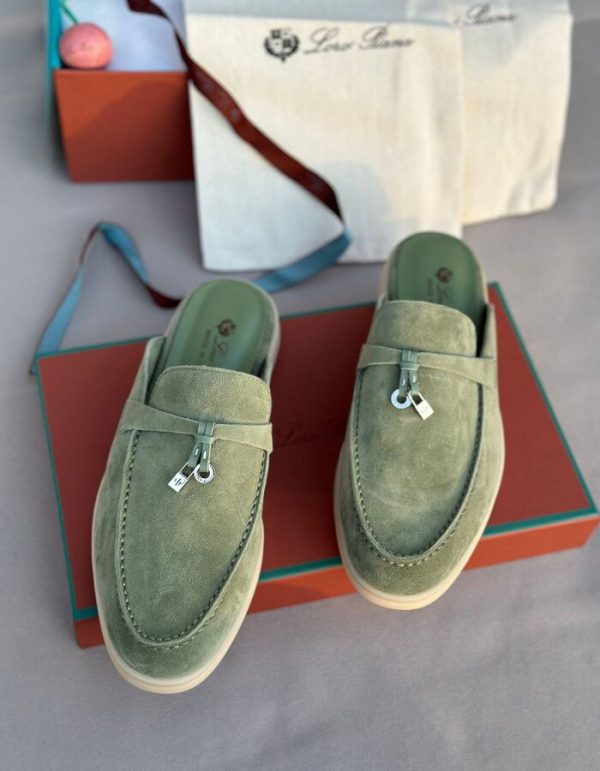 Loro Piana Babouche moccasin Charms Walk | Chicly Hub