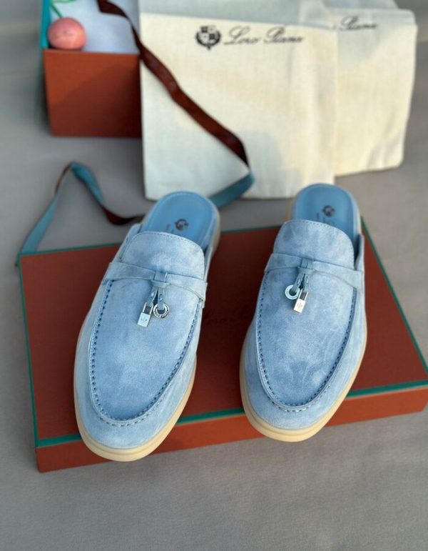 Loro Piana Babouche moccasin Charms Walk | Chicly Hub