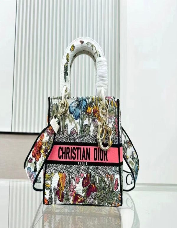 Christian Dior Paris Medium Lady D-Lite Bag | Chicly Hub