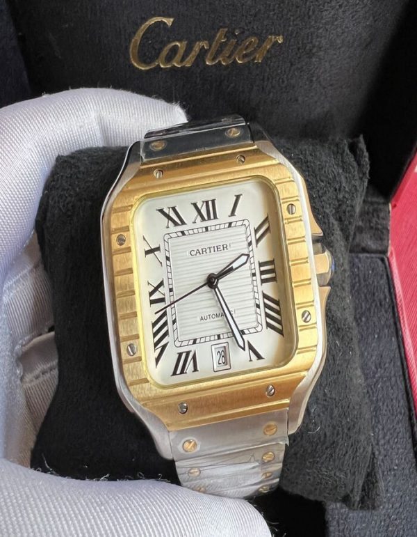 Cartier Santos Stainless Steel watches | Chicly Hub