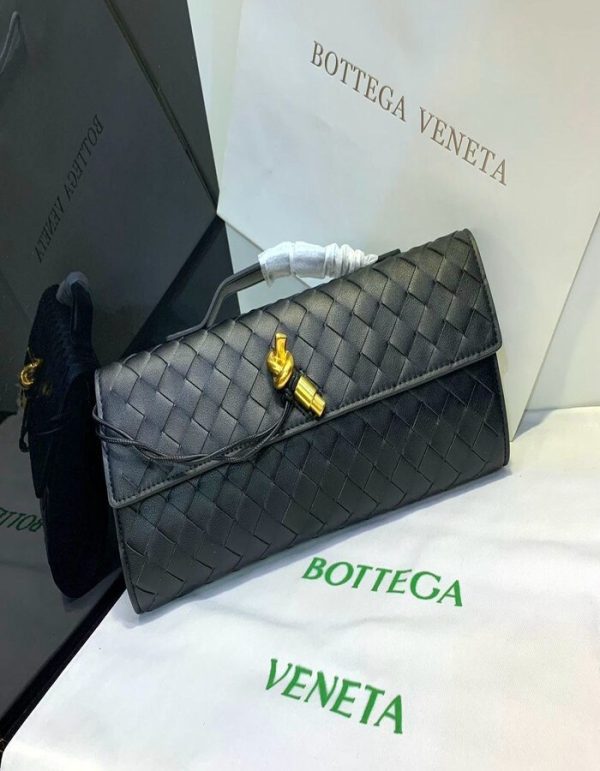 Bottega Veneta Andiamo Clutch Bag | Chicly Hub