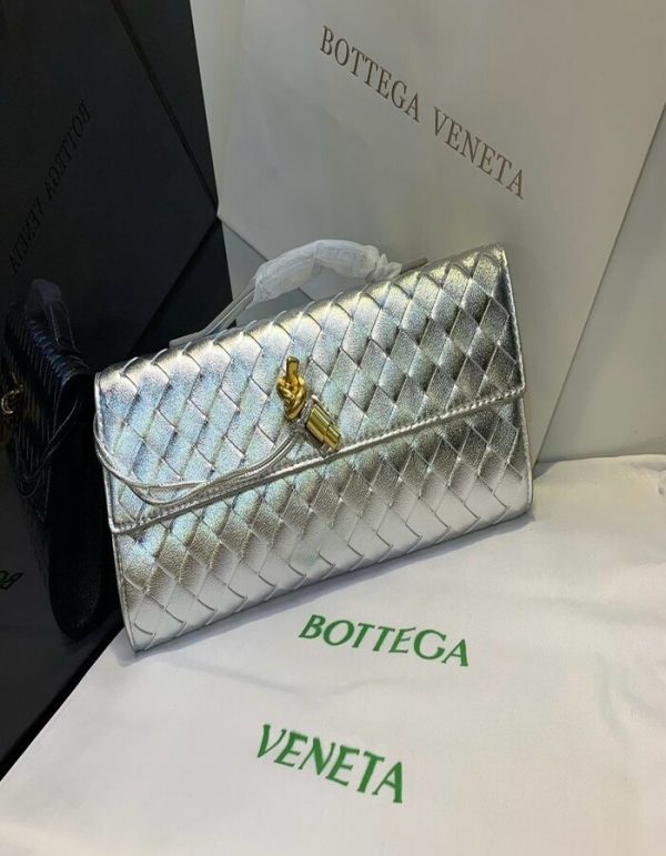 Bottega Veneta Andiamo Clutch Bag | Chicly Hub