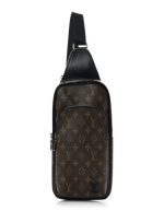 LOUIS VUITTON Monogram Macassar Avenue Sling Bag NM | Chicly Hub