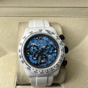 Daytona DIW Custom Flower Dial in Ceramic | Chicly Hub