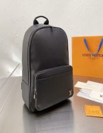 Louis Vuitton leather backpack | Chicly Hub