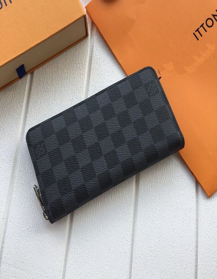 LOUIS VUITTON Damier Graphite Vasco Wallet | Chicly Hub