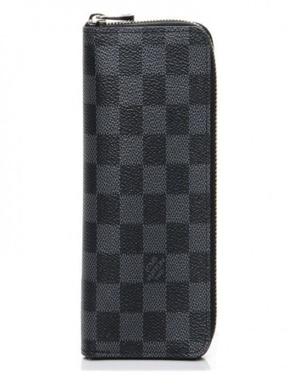 LOUIS VUITTON Damier Graphite Vasco Wallet | Chicly Hub