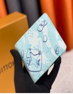 Louis Vuitton Crystal Blue Pocket Organizer | Chicly Hub