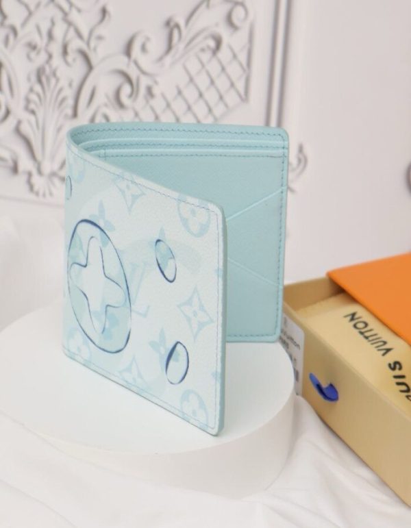 Louis Vuitton Crystal Blue Pocket Organizer | Chicly Hub