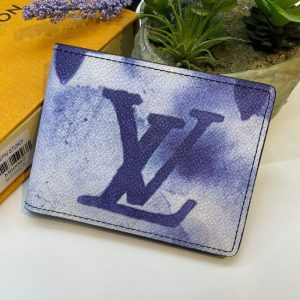 LOUIS VUITTON Monogram Watercolor Multiple Wallet | Chicly Hub