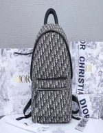 CHRISTIAN DIOR Oblique Calfskin Rider Backpack | Chicly Hub