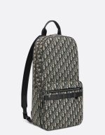 SAFARI BACKPACK Beige and Black Dior Oblique Jacquard | Chicly Hub