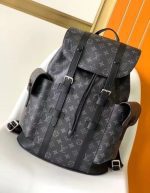 LV Reverse Monogram Eclipse Christopher PM Backpack | Chicly Hub