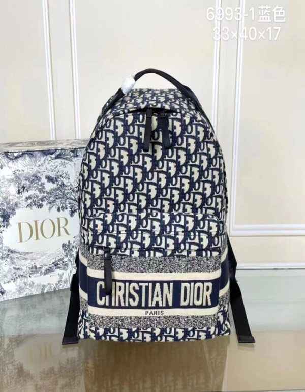 Dior Unisex CD Dior Travel Backpack Bag | Chicly Hub