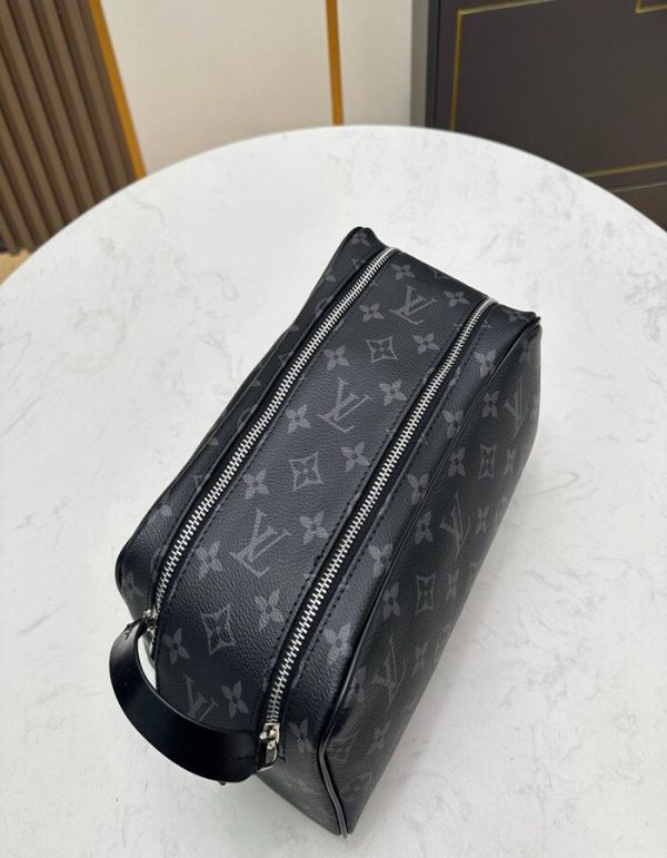 LV Dopp Kit Toilet Pouch | Chicly Hub