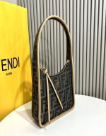 Fendi Mini Fendessence hobo bag with a compact | Chicly Hub