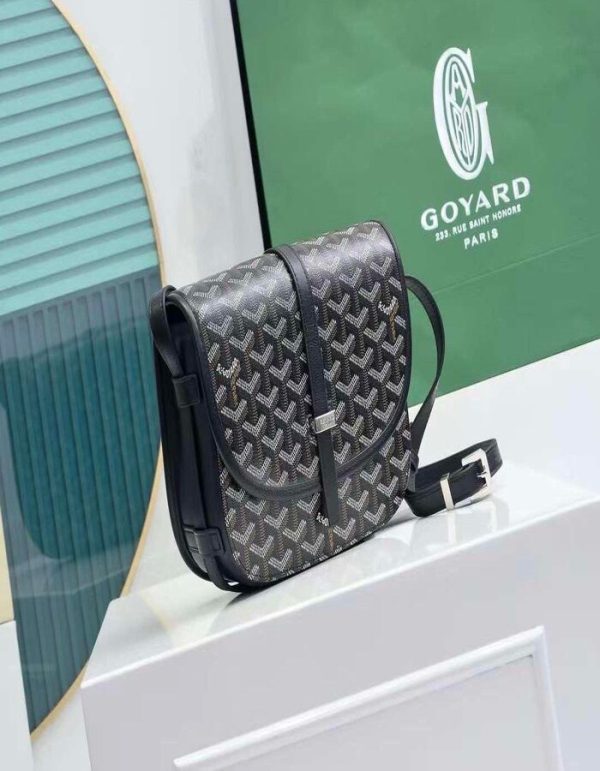 Goyard Goyardine Belvedere II PM Messenger Bag | Chicly Hub