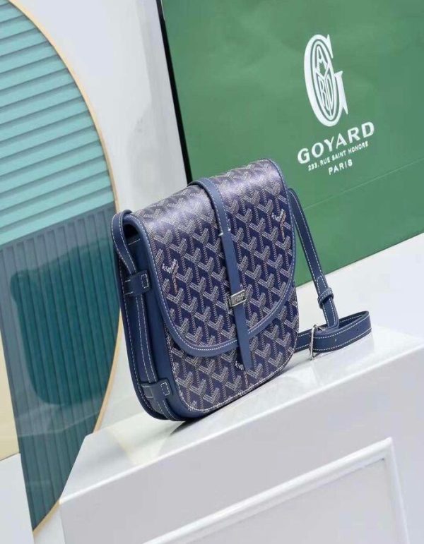 Goyard Goyardine Belvedere II PM Messenger Bag | Chicly Hub