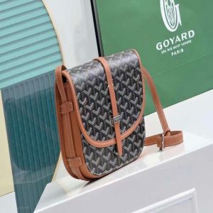 Goyard Goyardine Belvedere II PM Messenger Bag | Chicly Hub