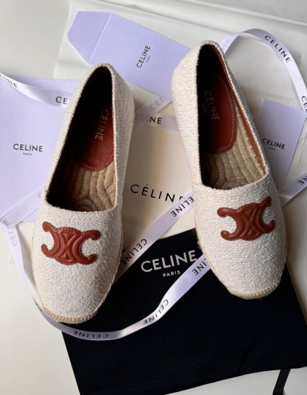 LES ESPADRILLES CELINE in TWEED & CALFSKIN | Chicly Hub